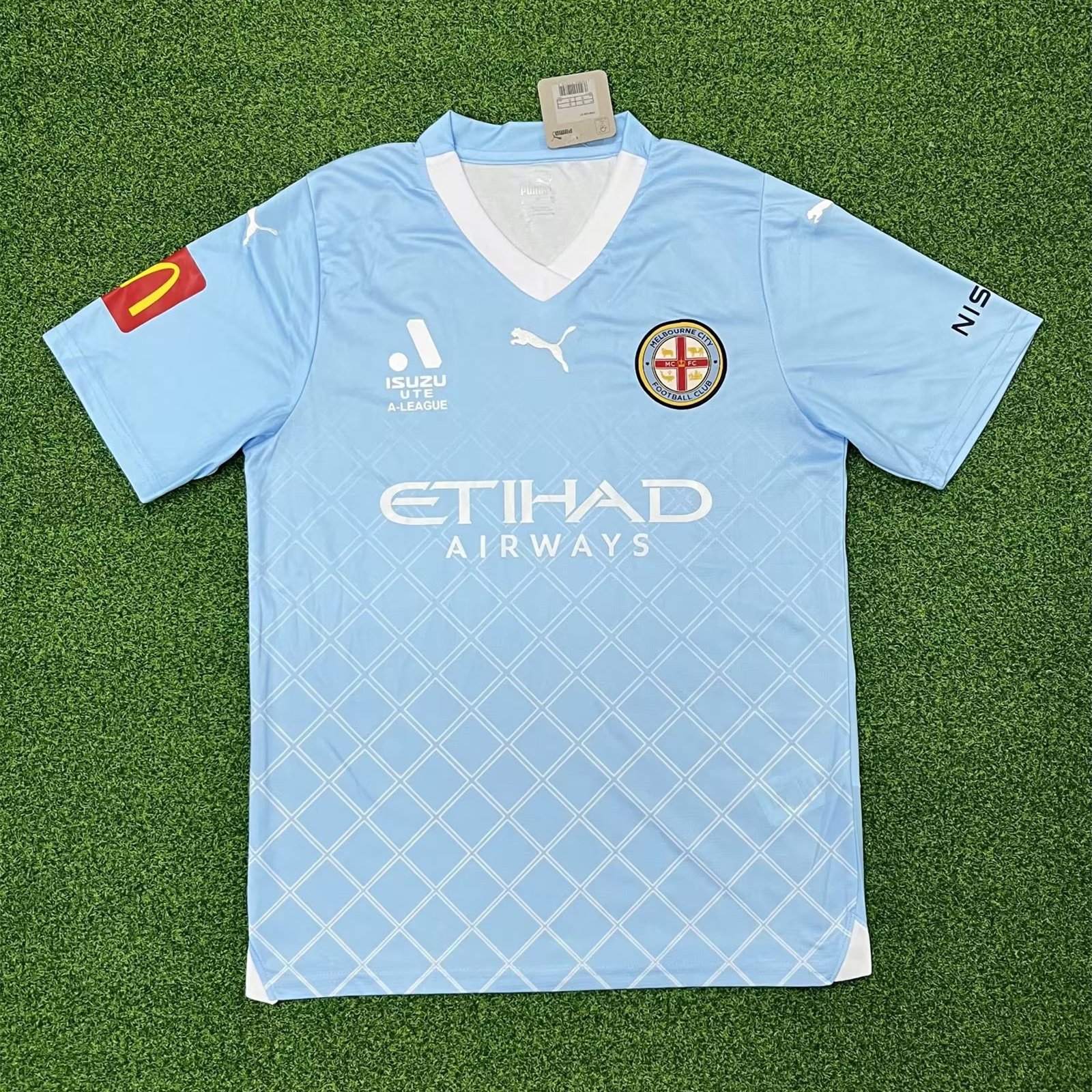 Melbourne City 23-24 Home Stadium Jersey - Fans Version